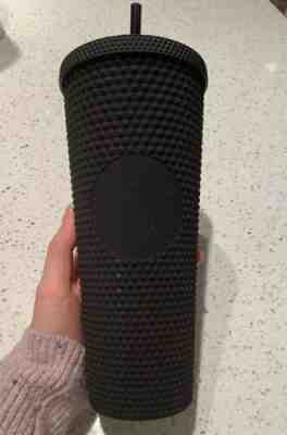 Starbucks 2019 Matte Black Studded Cold Cup Tumbler *Limited Edition*- Fall 2019 - Sold on eBay Nov, 19th 2019 for $100.00