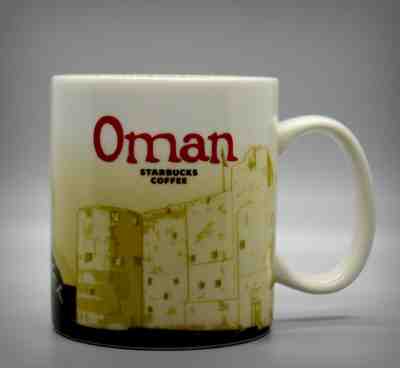 rare OMAN Starbucks Coffee 2014   CITY ICON  SERIES MUG  CUP 16 oz    - Sold on eBay Nov, 19th 2019 for $50.00