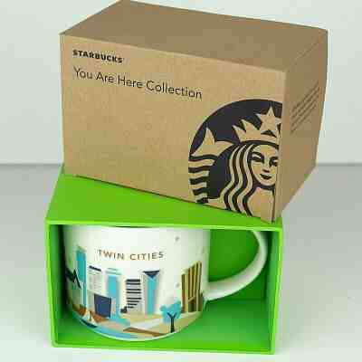 Twin Cities Starbucks Mug: You Are Here YAH Coffee Minneapolis St. Paul, MN NIB - Sold on eBay Nov, 18th 2019 for $16.84