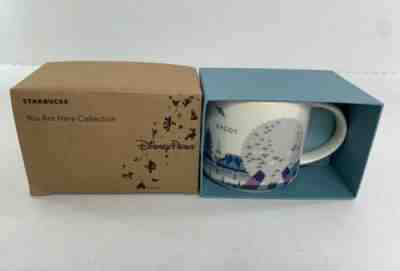 Starbucks  Disney park “ You Are Here" Epcot V2 Silver Monorail 14OZ Coffee Mug - Sold on eBay Nov, 18th 2019 for $38.88