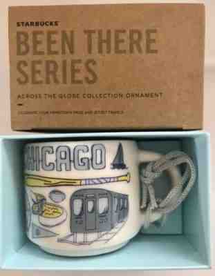 Starbucks 2oz CHICAGO BEEN THERE mug Ornament Espresso Cup Mini Mug NIB w/SKU - Sold on eBay Nov, 18th 2019 for $16.95
