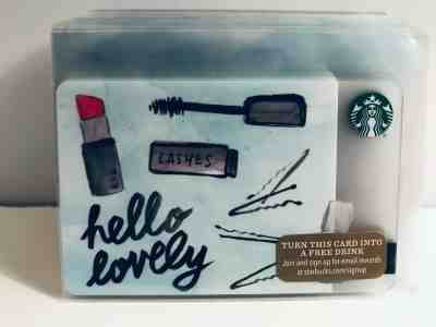 36x Starbucks HELLO LOVELY HOLIDAY Gift Card Lot (6112) 2015 - BULK DISCOUNTS - Sold on eBay Nov, 18th 2019 for $19.99