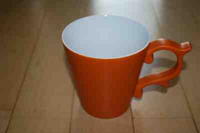 Starbucks 2012 Tazo Scroll Handle Rococo Burnt Orange 12 oz Coffee Mug  - Sold on eBay Nov, 18th 2019 for $31.95