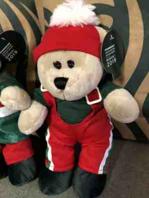 New Starbucks 2019 Merry Christmas Gift Bearista Girl Bear - Sold on eBay Nov, 18th 2019 for $24.95