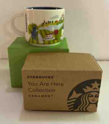 Starbucks FRANCE Ornament Mug Demi You Are Here Christmas YAH 2oz NEW IN BOX - Sold on eBay Nov, 18th 2019 for $29.99