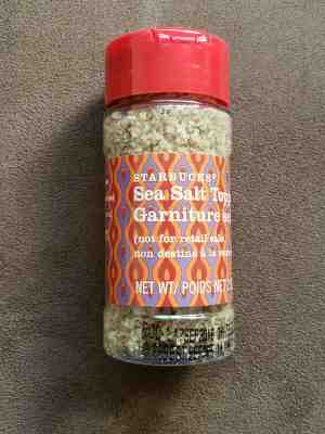 RARE Starbucks Sea Salt Topping (2.83 OZ) - Sold on eBay Nov, 18th 2019 for $23.95