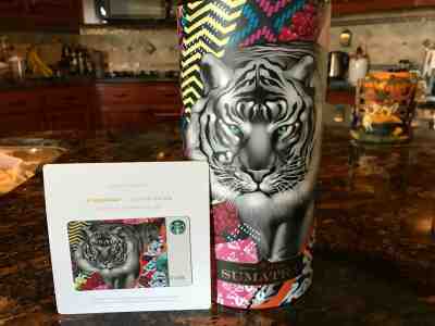 Starbucks 2017 Tristan Eaton Coffee Canister, Poster, PLUS Gift Card Free Ship - Sold on eBay Nov, 18th 2019 for $16.99