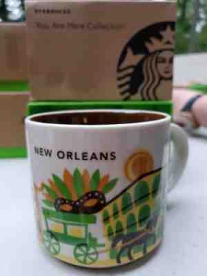 New Starbucks Mug - You Are Here Collection - New Orleans - 2018 - 14oz. - Sold on eBay Nov, 18th 2019 for $33.99