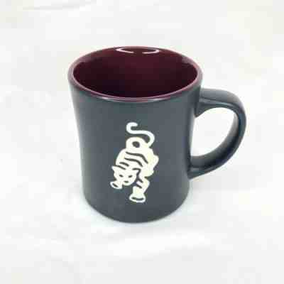 Starbucks Black Matte Sumatra Tiger Mug 2012 Maroon New Bone China Coffee - Sold on eBay Nov, 18th 2019 for $22.99