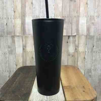 NEW Starbucks Stainless Steel Venti Cold Cup Tumbler 24 fl oz Black Matte Iced - Sold on eBay Nov, 18th 2019 for $35.00