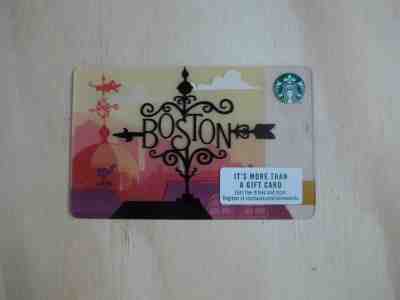 Starbucks Card 2018 Boston - Pack of Ten (10) - Sold on eBay Nov, 18th 2019 for $15.99