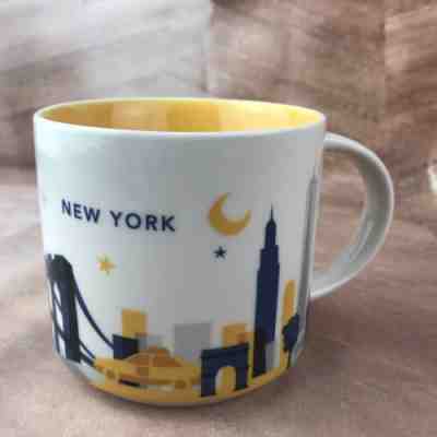 Starbucks New York You Are Here 2017 14 oz CITY Scape cup mug 2016 NY - Sold on eBay Nov, 18th 2019 for $29.25