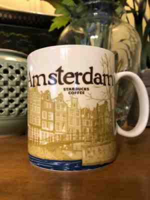 Starbucks Coffee Amsterdam Collector Series Mug 16oz - Sold on eBay Nov, 18th 2019 for $26.00