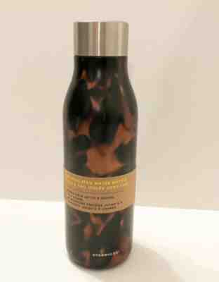 NEW 2019 Starbucks Tortoise Shell Stainless Steel  Water Bottle 20 fl oz - Sold on eBay Nov, 18th 2019 for $32.00