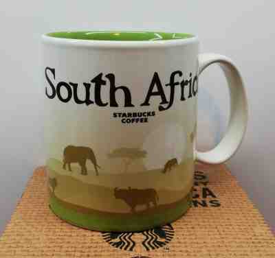 Starbucks Mug SOUTH AFRICA Icon 16 oz New DISCONTINUED - Sold on eBay Nov, 18th 2019 for $129.00