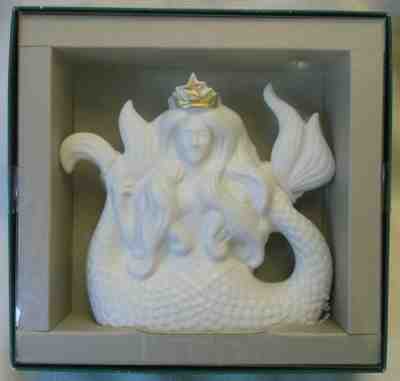 STARBUCKS 2016 Holiday Ceramic Sculpture SIREN / MERMAID Ltd. Edition New in Box - Sold on eBay Nov, 18th 2019 for $24.99