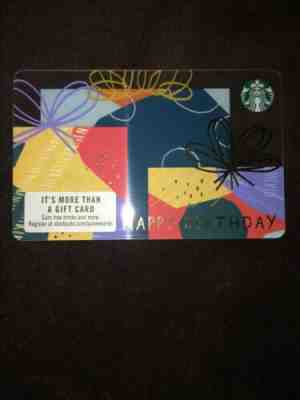 $30 Starbucks Gift Card (Happy Birthday Card) - Sold on eBay Nov, 18th 2019 for $16.50