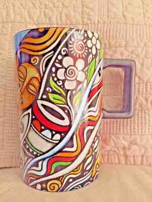 Starbucks Artist Limited Ed. Coffee Mug 12oz Ceramic Multi-Color Collect Cup NWT - Sold on eBay Nov, 18th 2019 for $26.00