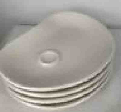 4 Starbucks Plates At Home Collection 2004 Kidney Shape Snack Lunch Dessert  - Sold on eBay Nov, 18th 2019 for $24.09