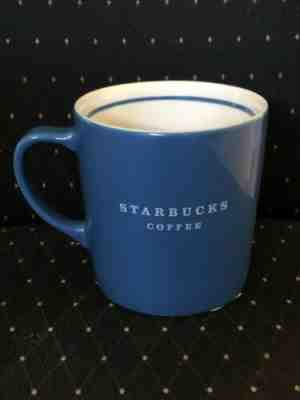 STARBUCKS COFFEE 14 OZ SPRING LATTE MUG CUP 2004 BLUE  - Sold on eBay Nov, 18th 2019 for $20.99