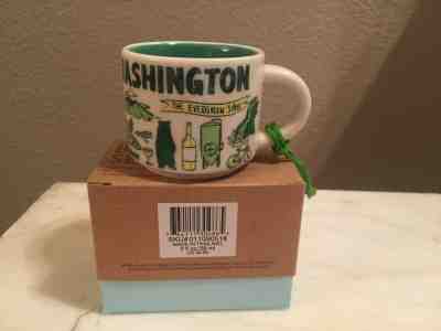 Starbucks WASHINGTON 2018 Been There Series Collectible Ornament 2oz NIB - Sold on eBay Nov, 18th 2019 for $19.95