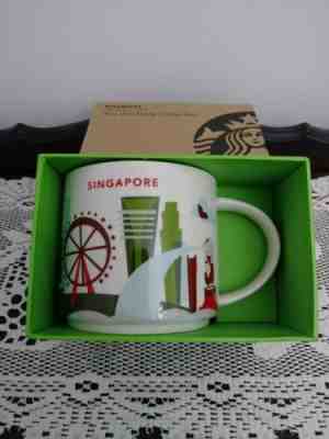 BNIB Singapore Starbucks You Are Here Collection YAH City Mug 14 Oz 2017 - Sold on eBay Nov, 18th 2019 for $40.00