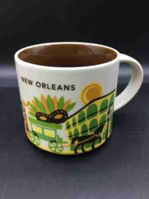 Starbucks 2013 New Orleans You Are Here Coffee Mug Cup - Sold on eBay Nov, 18th 2019 for $16.99