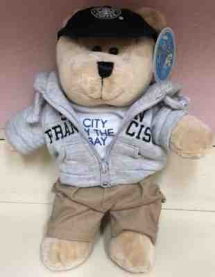 Starbucks Destination Series San Francisco Local Bearista Plush Teddy Bear 2004 - Sold on eBay Nov, 18th 2019 for $15.08