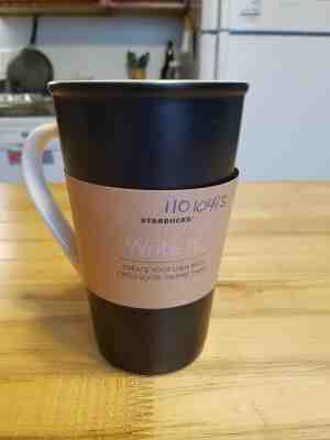 Starbucks Coffee Mug Write It Black with white handle from 2010 - Sold on eBay Nov, 18th 2019 for $20.00