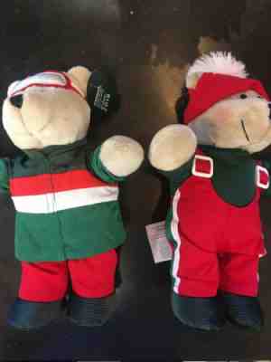 2 Starbucks Bearista Bears Plush 2019 Christmas Limited Edition New - Sold on eBay Nov, 18th 2019 for $64.95
