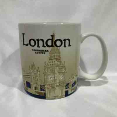 Starbucks London Global Icon Collector Series Coffee Mug Cup 16 oz - Sold on eBay Nov, 18th 2019 for $29.95