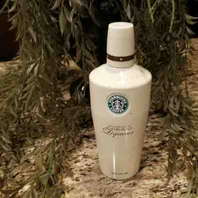 Starbucks Cream Liqueur Painted Glass Collectible Decanter Liquor Bottle ~ Empty - Sold on eBay Nov, 18th 2019 for $27.95