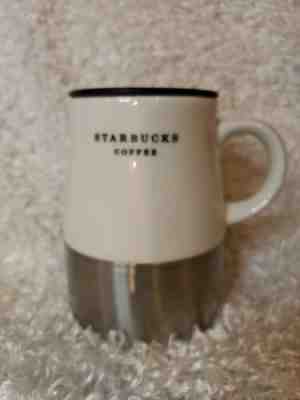 Starbucks Stainless & Ceramic Travel Coffee Tea Mug and Lid 14oz  2006 Rare Find - Sold on eBay Nov, 18th 2019 for $25.00