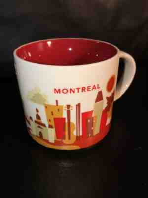 STARBUCKS You Are Here MONTREAL QUEBEC CANADA Coffee  Mug 14oz 2015 ~ Pre Owned - Sold on eBay Nov, 18th 2019 for $21.00
