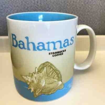 Bahamas Starbucks Mug Global Icon Collection 16oz 2017 Beige Coffee Cup New - Sold on eBay Nov, 18th 2019 for $19.99