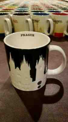 rare mugs Starbucks 2011 PRAGUE Skyline Relief Collector Series 16 oz mug w/SKU - Sold on eBay Nov, 17th 2019 for $78.95