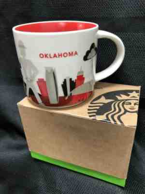 NEW Starbucks Oversize Coffee Mug You Are Here Collection OKLAHOMA 14oz - Sold on eBay Nov, 17th 2019 for $24.99