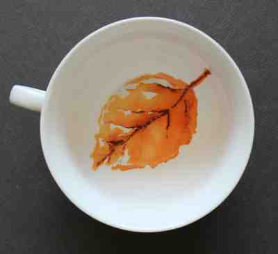 2007 STARBUCKS 13 OZ AUTUMN FALL LEAVES CUP MUG - Sold on eBay Nov, 17th 2019 for $19.99