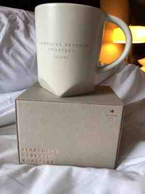 Starbucks Chicago Roastery Reserve 16oz Bevel Mug Light EXCLUSIVE! - Sold on eBay Nov, 17th 2019 for $38.95