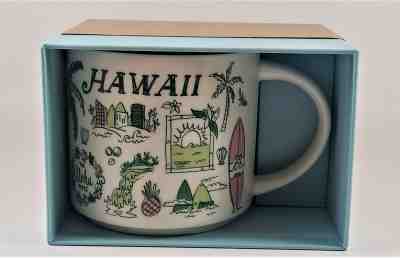 Starbucks Hawaii  2019 Been There Series 14 Fl Oz Coffee Mug NIB - Sold on eBay Nov, 17th 2019 for $35.90