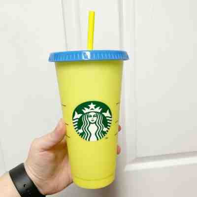 Starbucks Color Changing Cold Cup Yellow Citron FREE SHIP - Sold on eBay Nov, 17th 2019 for $22.00