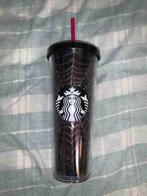 Starbucks Fall 2019 - Spiderweb Halloween Tumbler - Sold on eBay Nov, 17th 2019 for $28.00
