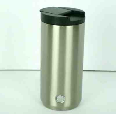 Starbucks 2018 Winter Collection Silver Tumbler Stainless Steel Travel Mug Cup  - Sold on eBay Nov, 17th 2019 for $22.45