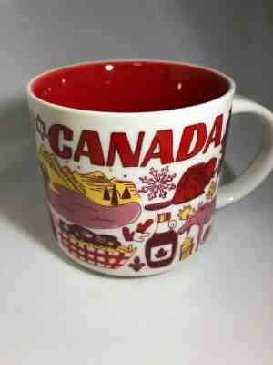 NEW! - STARBUCKS COFFEE Been There Series 14oz Mug CANADA Cup NIB & w /SKU  - Sold on eBay Nov, 17th 2019 for $19.95