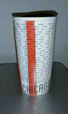 2017 Starbucks Chicago 12 oz. Ceramic Tumbler - Sold on eBay Nov, 17th 2019 for $19.70