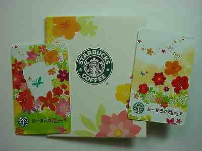 2010 Starbucks Taiwan #59#60~ FLORA EXPO CARD/ MATCHING SLEEVE - Sold on eBay Nov, 17th 2019 for $79.99