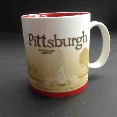 Never used Starbucks Pittsburgh PA Icon Collection coffee / tea mug 2010 - Sold on eBay Nov, 17th 2019 for $30.00