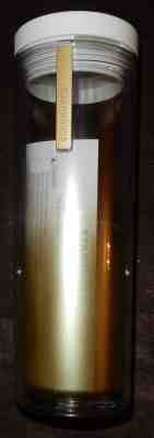 2013 Gold Fade Starbucks Tumbler Travel Cup Never Used - Sold on eBay Nov, 17th 2019 for $23.88