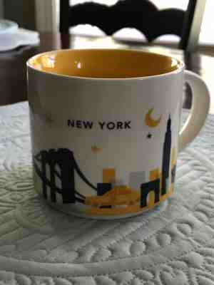 Starbucks Mug 14 ounce You Are Here collecion New York 2012 - Sold on eBay Nov, 17th 2019 for $15.00