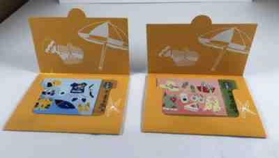 New 2012 #77 #78 Starbucks Taiwan Mystical Summer Cards Set Matching Sleeve Mint - Sold on eBay Nov, 17th 2019 for $40.00